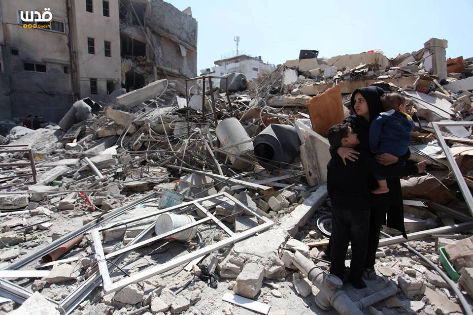 Photos de la destruction causées par les récentes attaques israéliennes sur la bande de Gaza.2