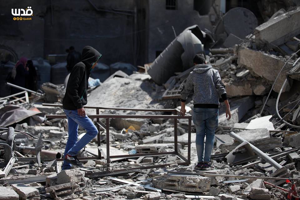 Photos de la destruction causées par les récentes attaques israéliennes sur la bande de Gaza.3