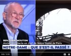 [Vidéo] | Benjamin Mouton, ex-architecte en chef de Notre-Dame-De-Paris : « ça me stupéfie beaucoup… »