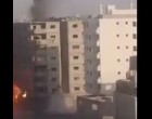 Un immeuble résidentiel de 8 étages vient d’être complètement rasé par un missile israélien !