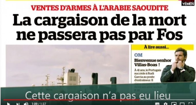 Mobilisation contre la guerre au Yémen dans les ports de France !