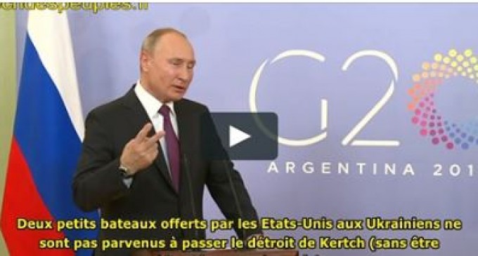 [Vidéo] | Poutine se moque de l’invraisemblance des films de guerre d’Hollywood