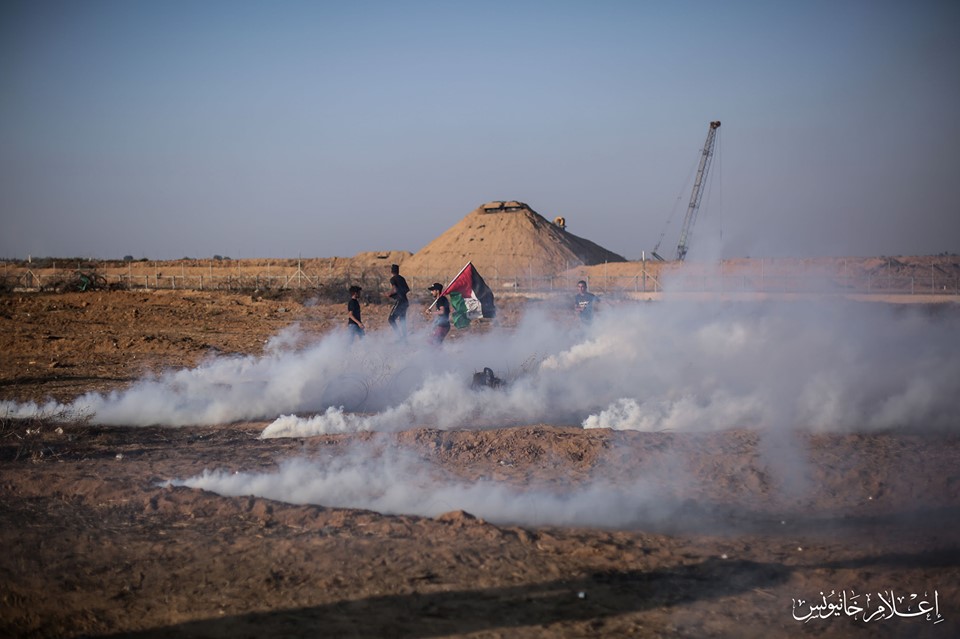 Scènes de la répression israélienne lors de la Manifestation du Grand Retour hier.2