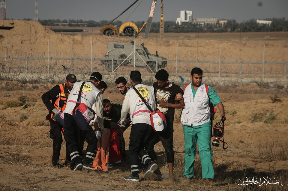 Scènes de la répression israélienne lors de la Manifestation du Grand Retour hier.5
