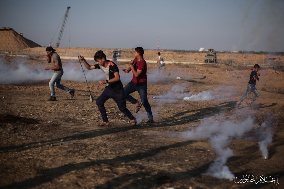 Scènes de la répression israélienne lors de la Manifestation du Grand Retour hier.6