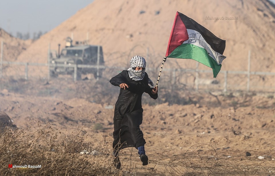 Les scènes de la Grande Marche du Retour de Gaza hier1