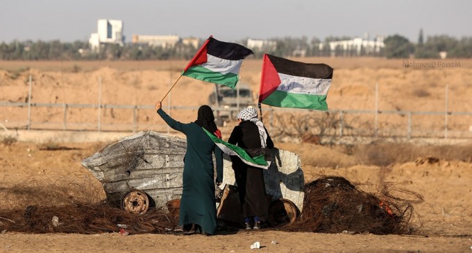 Les scènes de la Grande Marche du Retour de Gaza hier