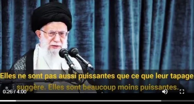 Vidéo | l’Ayatollah Khamenei à Trump : Au lieu d’exprimer votre sympathie pour la nation iranienne, allez remédier à vos propres problèmes !