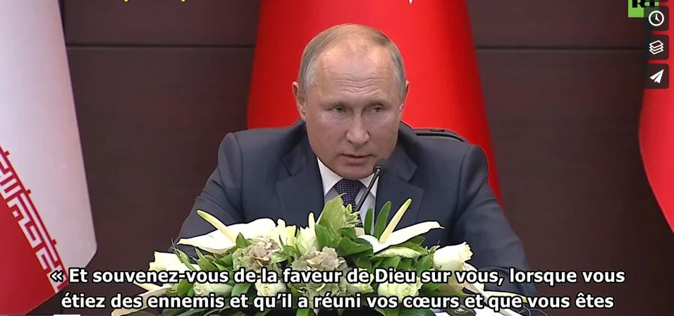 l’Arabie Saoudite devrait appliquer les préceptes du Coran et acheter des S-300