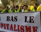 Des étudiants iraniens manifestent devant l’ambassade de France pour soutenir les Gilets jaunes