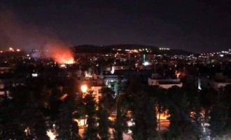 L’armée syrienne intercepte plusieurs missiles israéliens sur une base aérienne stratégique à Damas