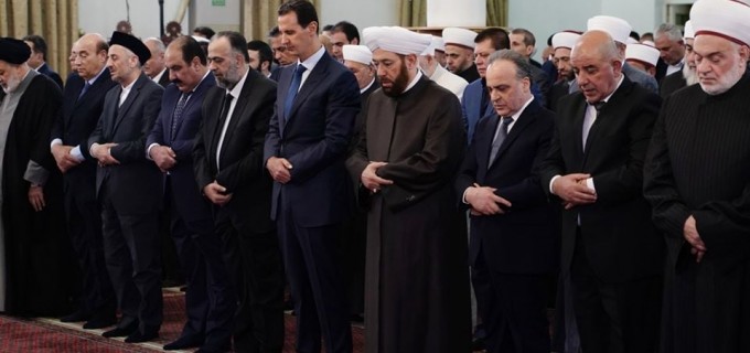 Le Président Bachar Al Assad a participé à la Célébration de la naissance du Saint Prophète Mohammed (P) à Damas