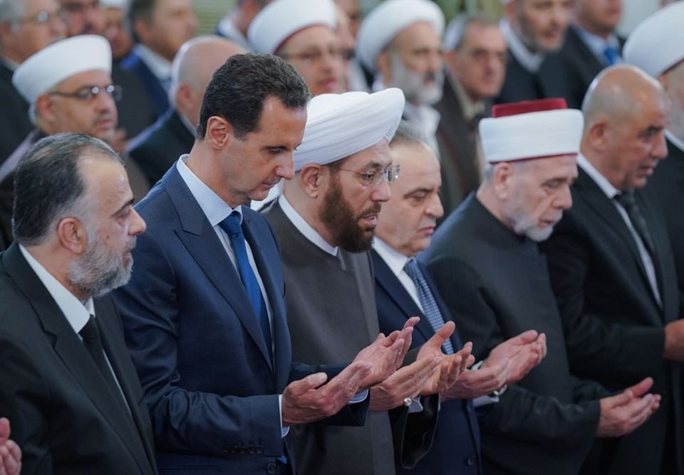 Le Président Bachar Al Assad a participé à la Célébration de la naissance du Saint Prophète Mohammed (P) à Damas3