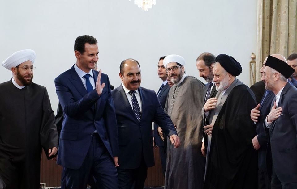 Le Président Bachar Al Assad a participé à la Célébration de la naissance du Saint Prophète Mohammed (P) à Damas4