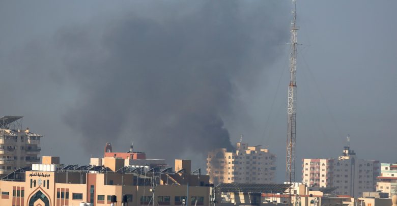 Les avions de combat du régime d'occupation israélienne lancent des frappes aériennes contre G