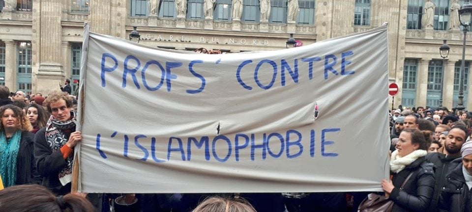Quelques images fortes de la Marche contre l'Islamophobie, hier 10 Novembre qui a réunit des dizaines de milliers de Français5