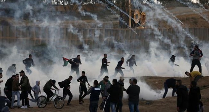 Des dizaines de Gazaouis blessés par les forces d’occupation sionistes