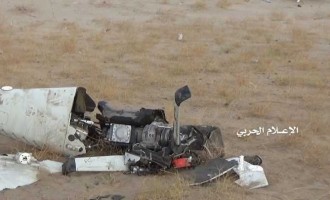 Les systèmes de défense aérienne yéménites abattent un drone appartenant aux forces d’agression saoudiennes