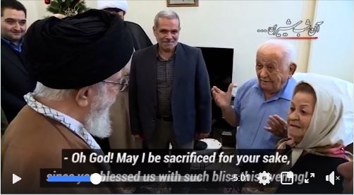 l'Ayatollah Khamenei visite les familles chrétiennes d'Iran chaque Noël
