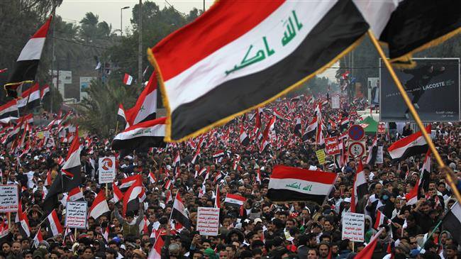 Des millions d'Irakiens défilent contre la présence américaine en Irak 5