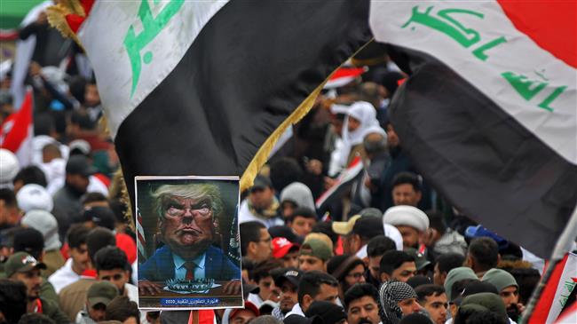 Des millions d'Irakiens défilent contre la présence américaine en Irak