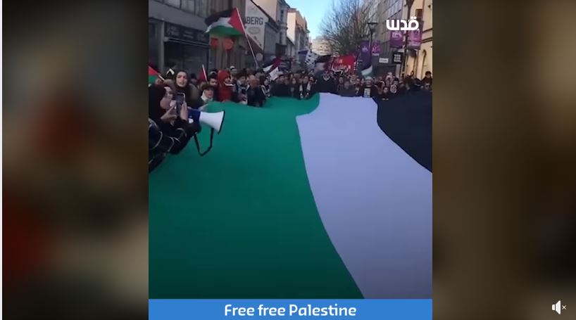Du monde entier, les gens manifestent pour exprimer leur solidarité avec la cause palestinienne