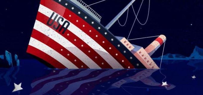 La gloire des États-Unis ne l’empêchera pas de sombrer