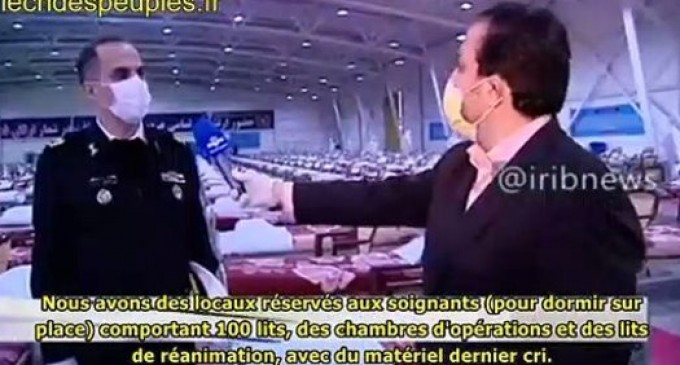 Vidéo | Coronavirus : l’armée iranienne monte un hôpital de 2000 lits en 48 heures