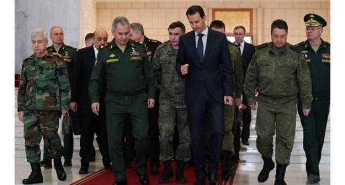 Le président Assad reçoit le ministre russe de la Défense