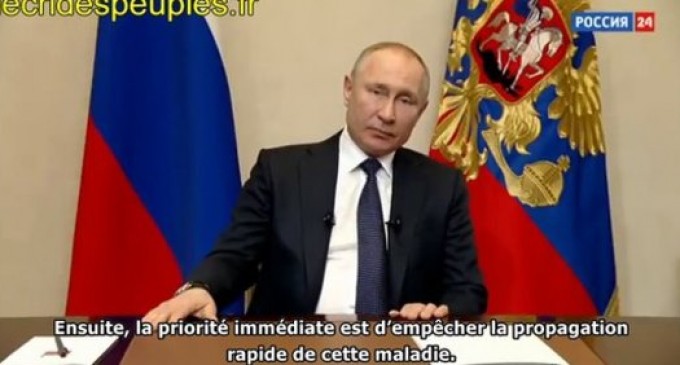 Coronavirus : Poutine décrète une semaine de congés payés pour tous les travailleurs non-essentiels