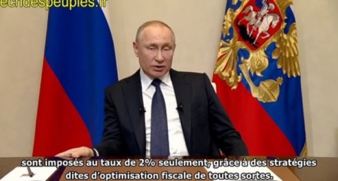 Coronavirus : pour financer les hausses de salaires et d’allocations, Poutine taxe les riches et leurs sociétés offshore