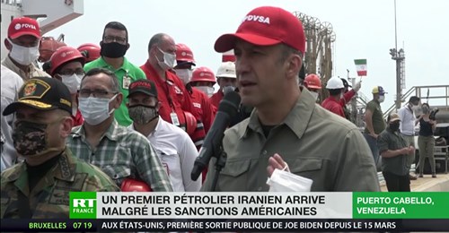 L'Iran au secours du Venezuela - des pétroliers iraniens arrivent à bon port, au grand dam des Etats-Unis
