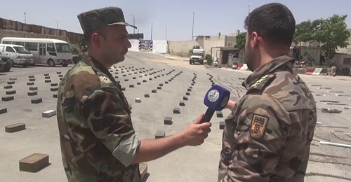 L'armée syrienne découvre une grande cache d'armes avec des armes de fabrication occidentale