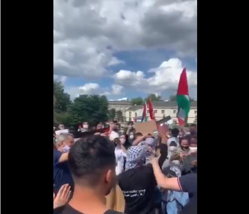Les militants pro-Palestine ont manifesté en solidarité avec le peuple palestinien et contre les plans d'annexion israéliens.