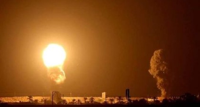 Alors que la Maison Blanche célébrait la signature de l’accord de normalisation entre Israël, les Émirats Arabes Unis et Bahreïn hier soir, la bande de Gaza était fortement bombardée par l’aviation israélienne