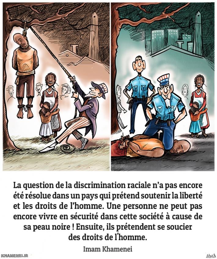La question de la discrimination raciale n’a pas encore été résolue aux États-Unis