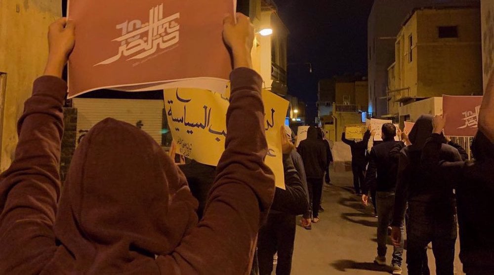 les manifestants se rassemblent contre le régime d'Al Khalifah2