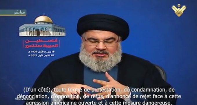 Hassan Nasrallah appelle à une Intifada sur les réseaux sociaux en défense d’Al-Quds (Jérusalem)