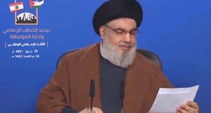 Nasrallah dans un discours cet après-midi, consacré à la guerre de l’information dans laquelle nous pouvons tous être des soldats.