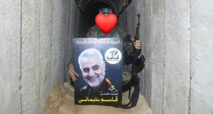 Depuis les tunnels souterrains de la Résistance palestinienne.Soleimani commande toujours…