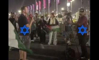 EXCELLENT – Qatar 2022 « PALESTINE , Israël n’existe pas » CHAUD pour les Journalistes Israéliens