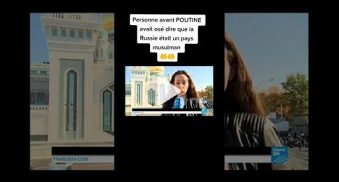Personne avant POUTINE avait osé dire que la Russie était un pays Musulman