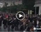 Manifestation massive à Athènes. Les Grecs ont marché vers le consulat américain sous le slogan « Le peuple ne veut pas de vous », « A bas l’OTAN ».