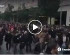 Manifestation massive à Athènes. Les Grecs ont marché vers le consulat américain sous le slogan « Le peuple ne veut pas de vous », « A bas l’OTAN ».