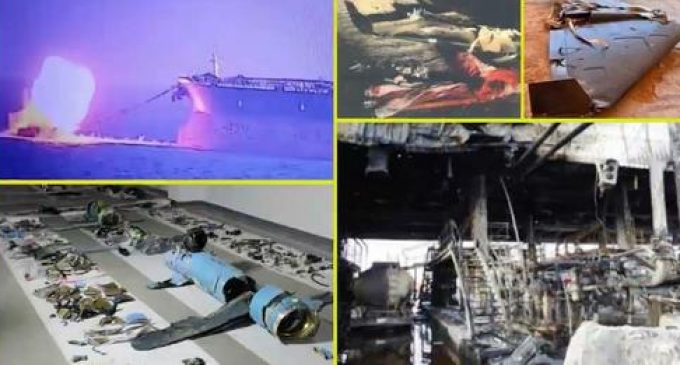 Pour la 1ère fois, des experts onusiens dévoilent des images des frappes balistiques yéménites sur Abou Dhabi et le port (terminal pétrolier) de Dhabba..