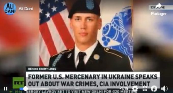 Un soldat américain est allé en Ukraine et a fait semblant d’être du côté de l’Ukraine. Il a rassemblé toutes les informations qu’il pouvait sur l’armée ukrainienne et a fait défection du côté russe pour tout leur révéler. Il dit que cela a toujours été son intention.