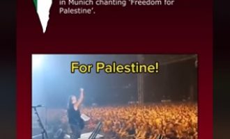 Des rockeurs qui crient Free Palestine alors que les rappeurs sont des satanistes. Tu comprends plus rien