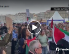 « Israël assassin, Macron complice » : plusieurs centaines de personnes se sont rassemblées en soutien aux Palestiniens à Marseille